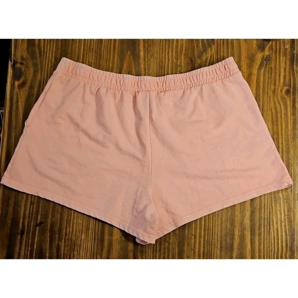 Universal Thread Women Comfort Shorts XL Peach Elastic Waist Pockets #609 - Picture 2 of 9